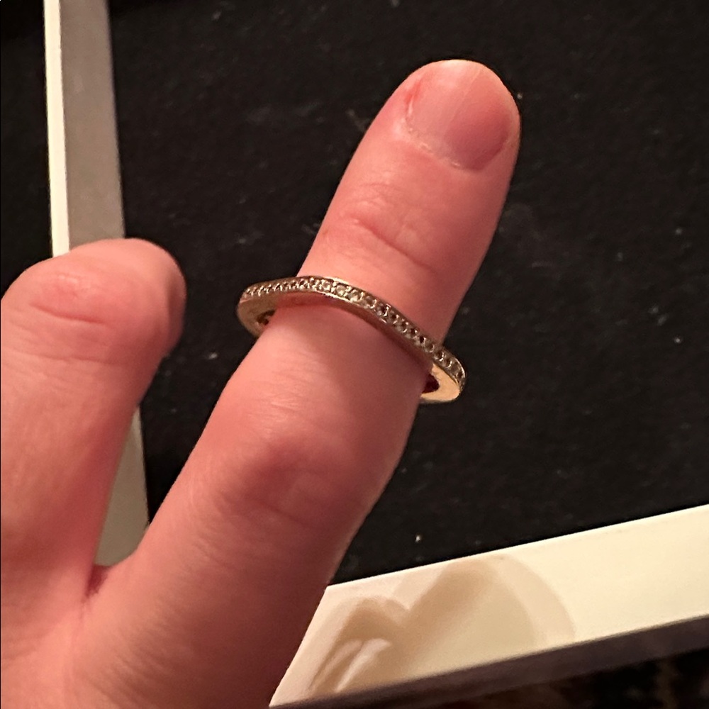 Ginette NY Gold Diamond Geometric Ring